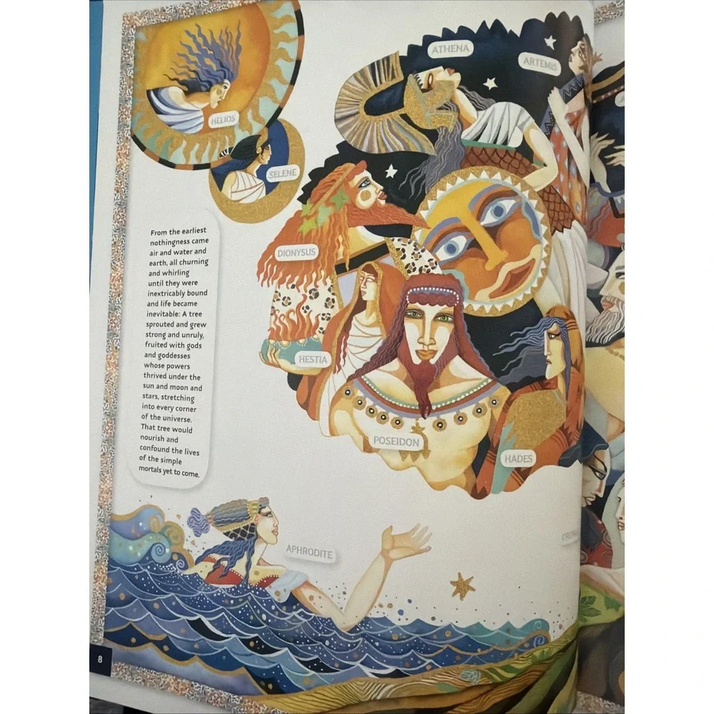 National Geographic Treasury‎ of Greek Mythology Donna Jo Napoli Hardcover 2011
